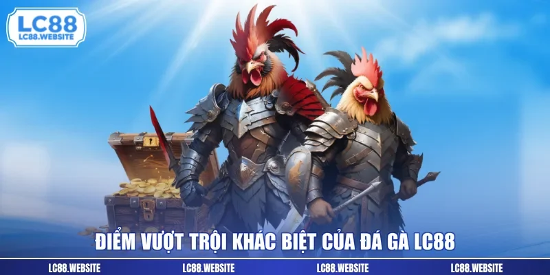 Điểm vượt trội khác biệt của đá gà LC88