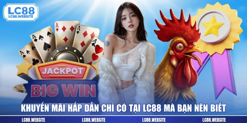 Khuyến mãi hấp dẫn chỉ có tại LC88 mà bạn nên biết
