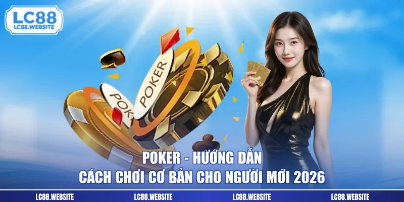 Poker - Hướng Dẫn Cách Chơi Cơ Bản Cho Người Mới 2026